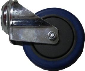 Spare Parts Explorer: Castor, 100mm, ZP swivel unbraked, TPR wheel (DM)