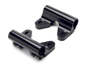Benno Accessories: RAIL CLAMP SET PLUS (BOOST EVO 4 AND UP  / 46ER / REMIDEMI XL) BLACK