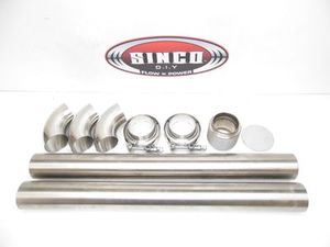 Stainless Steel - Wastegate Screamer & Re-circ Kit
