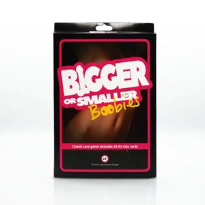 BIGGER AND SMALLER BOOBS - CARD GAME - Sinderellas