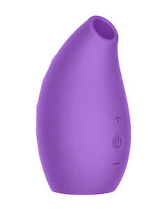 Share Satisfaction Suction Vibrator - Purple