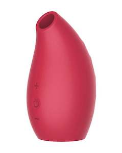 Share Satisfaction Suction Vibrator - Red