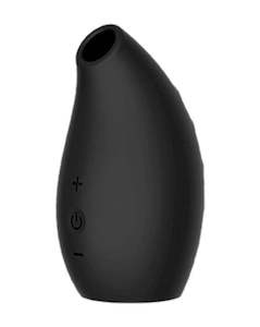 Share Satisfaction Suction Vibrator - Black