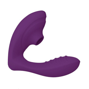 Hers: Vibrating Clit Sucking Stimulator | Deep Purple