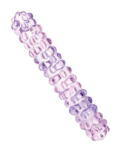 Sex Toys: Lucent Velour Beaded Glass Massager
