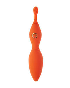 Share Satisfaction Tanda Clitoral Vibrator - Orange