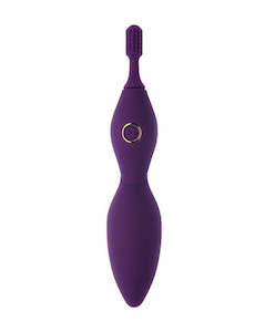 Share Satisfaction Tanda Clitoral Vibrator - Purple