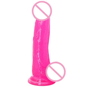 Dildos: Suction Base Dildo | Pink | 22cm