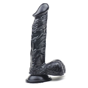 Sinful 8.66 Inch Realistic Dildo with Balls | Black