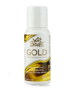 Wet Stuff Gold Waterbased Lubricant 60gm Bottle