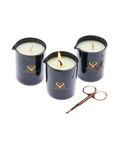 Bondage: Share Satisfaction Massage Candle Set