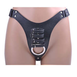 Black Male Chastity Belt | Black