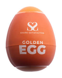 Share Satisfaction Masturbator Egg - Golden
