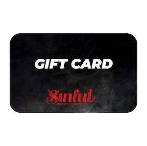 Sinful Adult Mega Store Giftcard