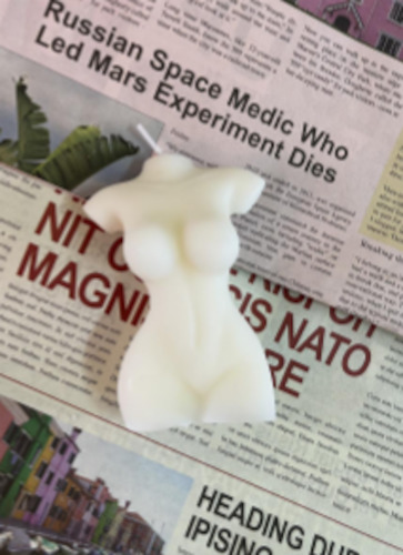 Womans Body Soy Wax Candle