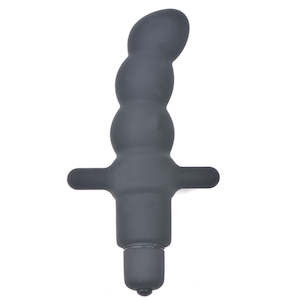 Sinful Black Silicone Anal Plug Vibrator II