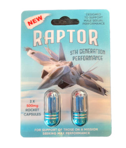 Raptor - Rocket Capsules | 10 Pack