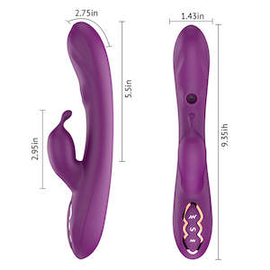Vibrator with Clitoral & GSpot Stimulator