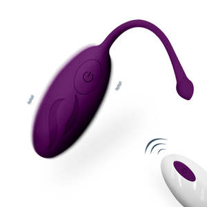 Hers: Love Egg Remote Bullet Vibrator | Purple
