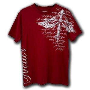 Blood Script Tee