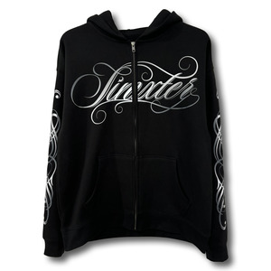 Script Black Hoodie