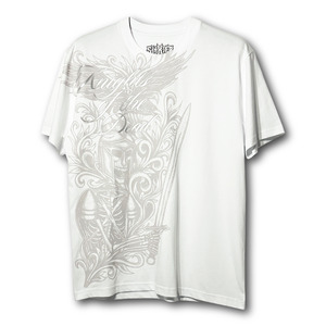 Tees: Skeleton Knight White Tee
