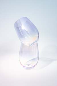Glassware Collection: Iridescent Stemless G&T Glasses