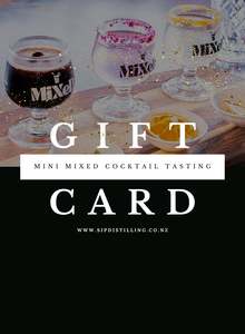 Gift Guide: Mini Premixed Cocktail Tasting Experience For Two - Gift Card