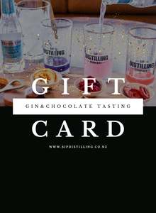 Gin & Chocolate Tasting Experience For Two - Gift Card