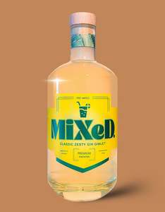 Mixed Premium Premixed Cocktails: ZESTY GIN GIMLET