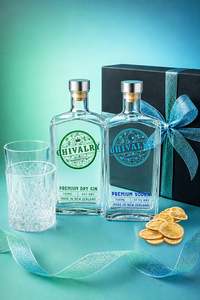 Gifts And Bundles: Chivalry Premium Spirits Gift Box – Vodka & Dry Gin Gift Set