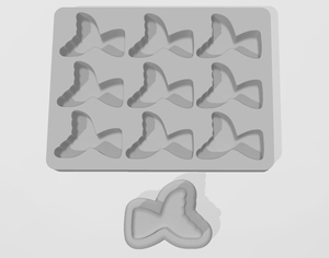 Mermaid Tail Mini Bath Bomb Mold – Siren Molds