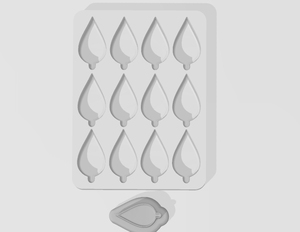 Products: Ornaments 1 Mini Bath Bomb Mold – Siren Molds