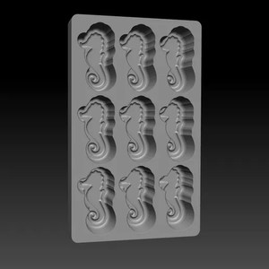 Products: Seahorse Mini Bath Bomb Mold – Siren Molds