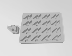 Products: Thunder Mini Bath Bomb Mold – Siren Molds