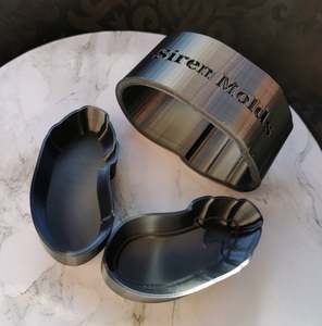 Products: Flat Eggplant 3 Piece Mold – Siren Molds