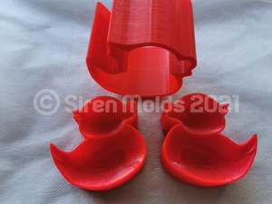 Products: Rubber Duckie 3 Piece Mold – Siren Molds