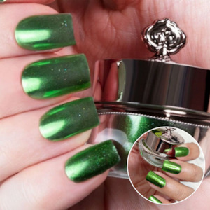 Halloween: Shamrock - Metallic Nail Powder