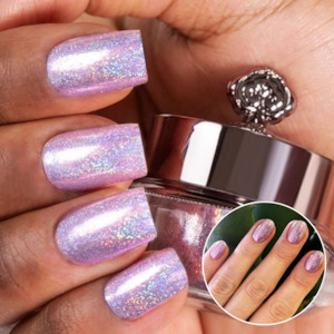 Gift Ideas: Flamingo - Holographic Nail Powder