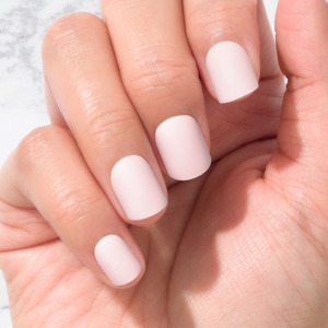 Sustainable Nails Home: Pink Tint - Square Sustainable Nails