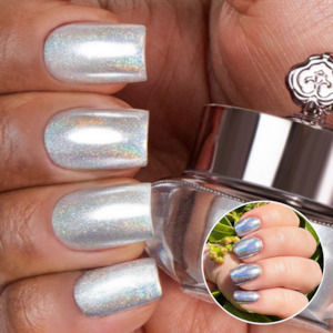 Platinum - Holographic Nail Powder