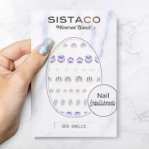 Nail Embellishments: Seashells