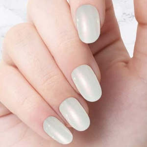 Alabaster Glazed - Oval Sustainable Nails