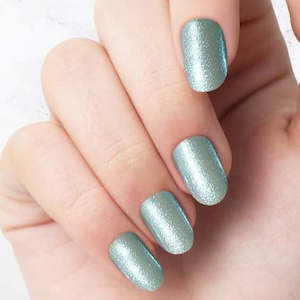 Mint Glazed - Oval Sustainable Nails