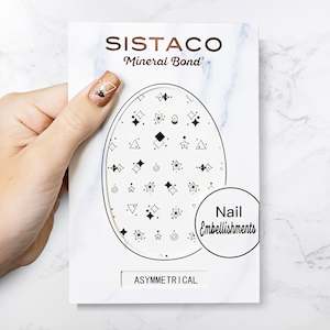Nail Embellishments: Asymmetrical