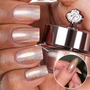 Latte - Holographic Nail Powder