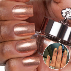 Nailpowders Only: Copper - Metallic Nail Powder