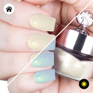 Colour Changing Nail Powders: Vanilla - Classic Colour Changing Nail Powder