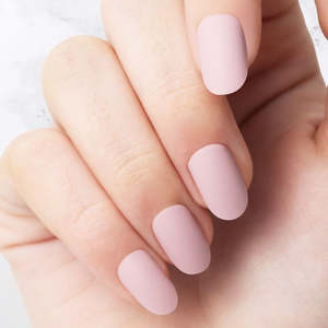 Salmon - Oval Sustainable Nails