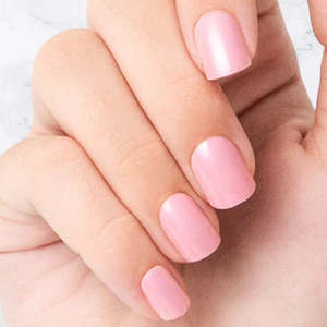 Press On Nails: Rose Dust - Square Sustainable Nails